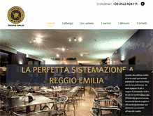 Tablet Screenshot of hotelaironereggioemilia.com